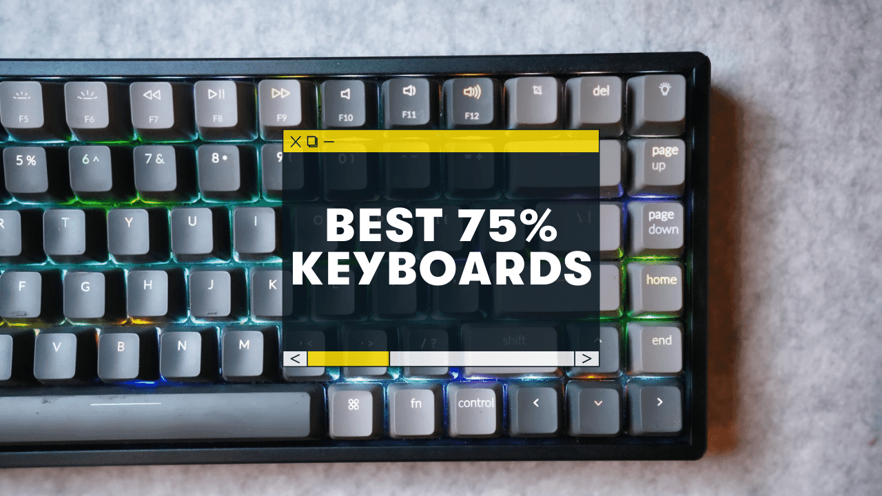 best 75% keyboards