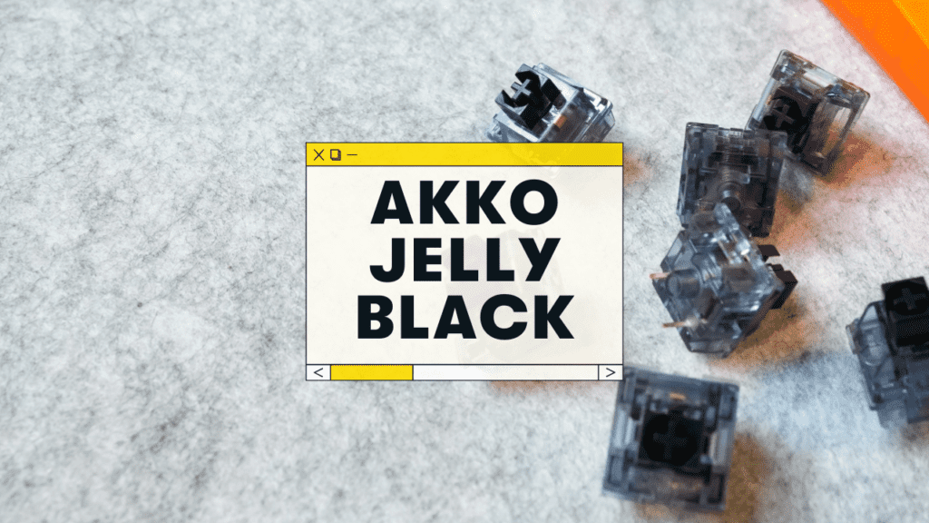 akko jelly black review and sound test