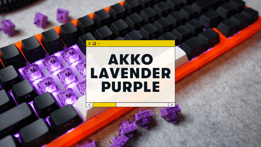 akko lavender purple switch review