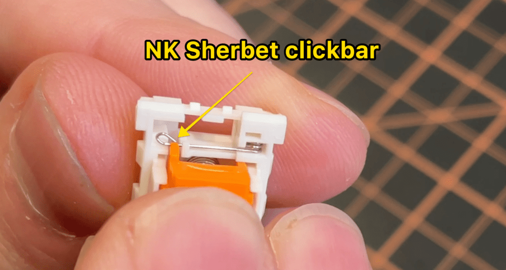 NK sherbet click bar
