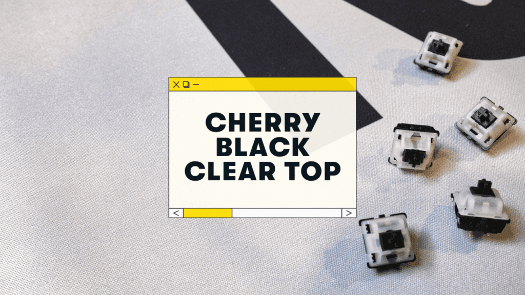 cherry black clear top review nixie