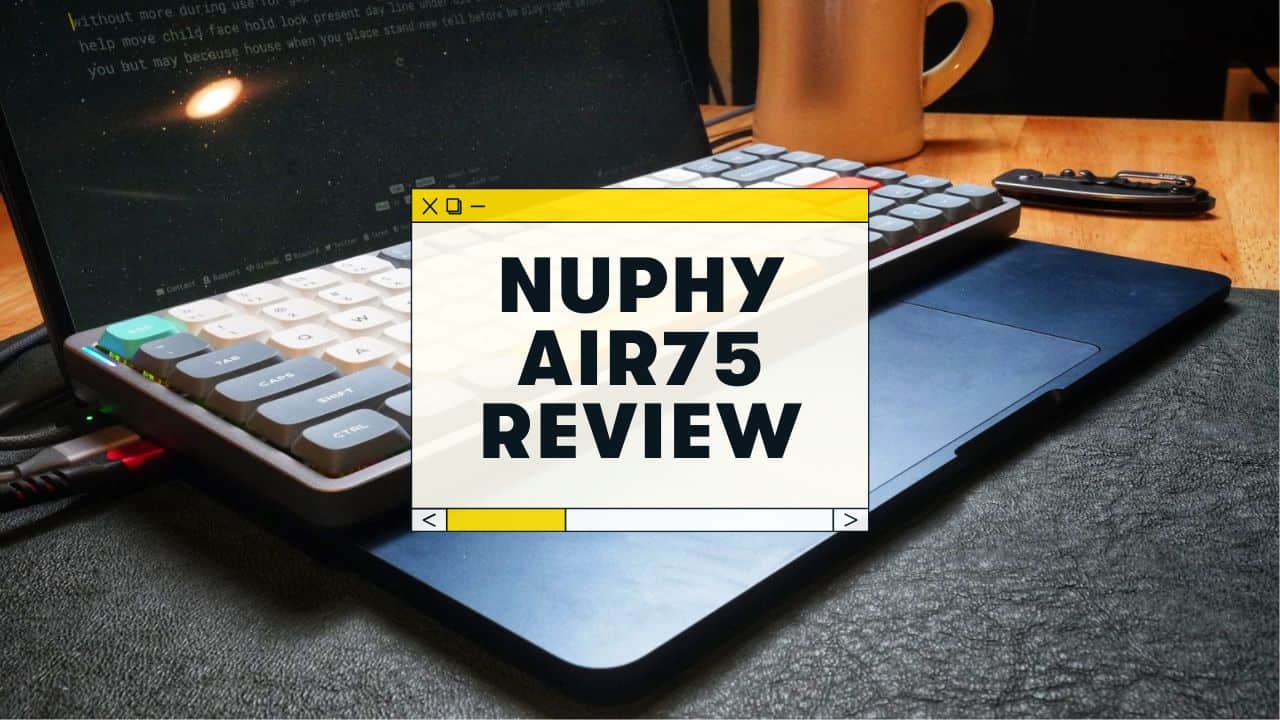 NuPhy air75 v2 review